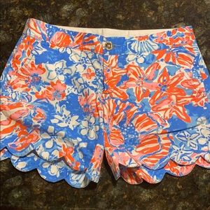 Lilly Pultizer The Buttercup Shorts size 0